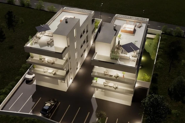 Zadar, Petrčane - ático con terraza privada en la azotea y vista panorámica al mar
