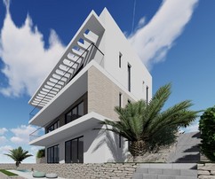 Luxueux appartement Ciovo près de la mer avec cour privée