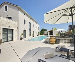 Istria, Parenzo: Villa di lusso con piscina e vista mare