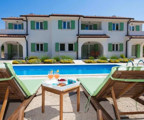 Kamenný dům poblíž Opatije, Kras