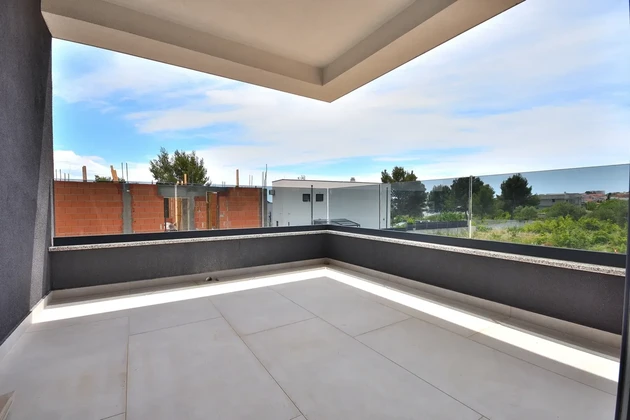 Vodice - apartment S4 3 bedrooms + dining room, rooftop terrace with sea view