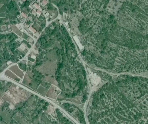 Blizna Gornja, terrain constructible de 2666 m2, partie aménagée de la zone de construction