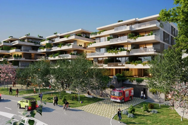 Appartement à vendre dans un nouveau développement de luxe à Podstrana en Croatie