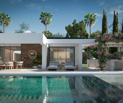 Moderne Villa in Marbella am Golfplatz