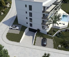 Primošten, two-bedroom ground floor apartment with pool, 90.53 m²