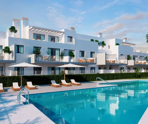 Nouveaux appartements sur le golf près de Malaga, proche de la plage