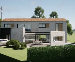 Vrsar: Elegante neue villa mit pool