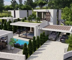 NUOVA VILLA MODERNA CON PISCINA E GIARDINO, IN UNA ZONA TRANQUILLA!