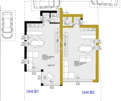 Karigador, Istrie: Nový dvojdomek s výhledem na moře