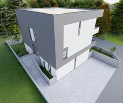 Zadar, Rovanjska, trzypokojowy penthouse z widokiem na morze