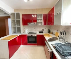 Insel Krk, Malinska – Haus mit Pool, Meerblick, 150 m!