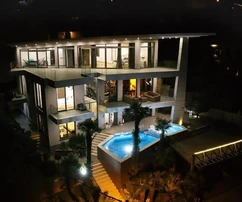 Krásná vila s bazénem a výhledem na moře, Istrie, Opatija