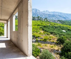 Makarska, Tucepi, Dreizimmer-Penthouse mit Panoramablick auf das Meer