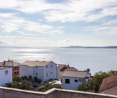 Penthouse s bazénem a výhledem na moře na prodej v Chorvatsku