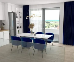 Luxuriöses Penthouse 136m2, 180m vom Strand entfernt, Povljana