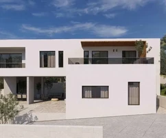 Marina, Vinišće, działka budowlana 632 m2, z pozwoleniem na budowę willi