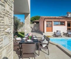 Luksusowy dom z basenem, Istria, Barban