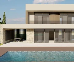 Moderní vila s bazénem, Istrie, Poreč