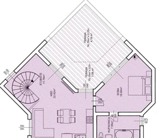 Kétszintes apartman eladó Pakoštaniban Horvátországban