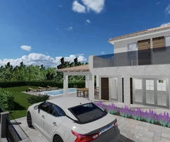 Freistehendes Einfamilienhaus mit Pool in Svetvinčenat zu verkaufen in Kroatien