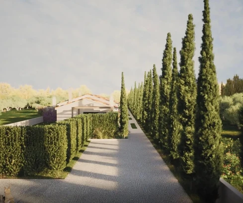 Három modern otthon várja új tulajdonosát Kaštelir-Labinciban Horvátországban