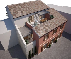 Penthouse for sale in the heart of Novigrad in Croatia