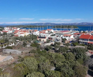 Građevinsko zemljište, Murter Betina, 1258m2, TOP LOKACIJA