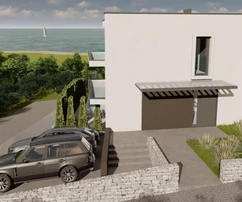 Villa moderna con piscina en venta en Marčana, Croacia