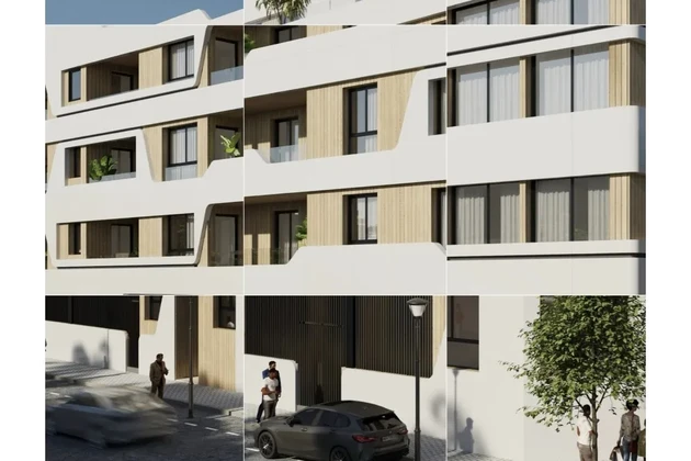 Nowe apartamenty z basenem w Santa Pola, 900 m od plaży
