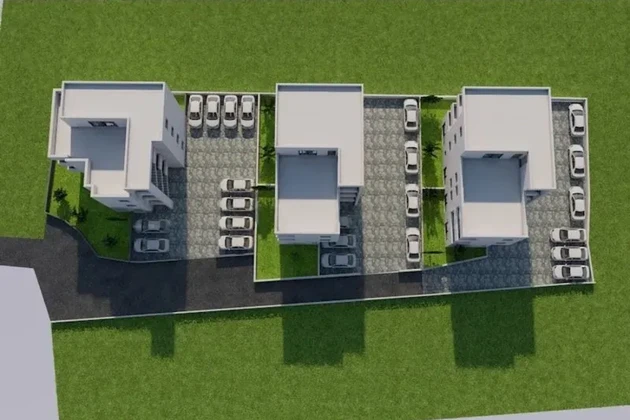 Trogir, Penthouse 45 m² + 64 m² Terrasse, Neubau, 3. Etage, Meerblick