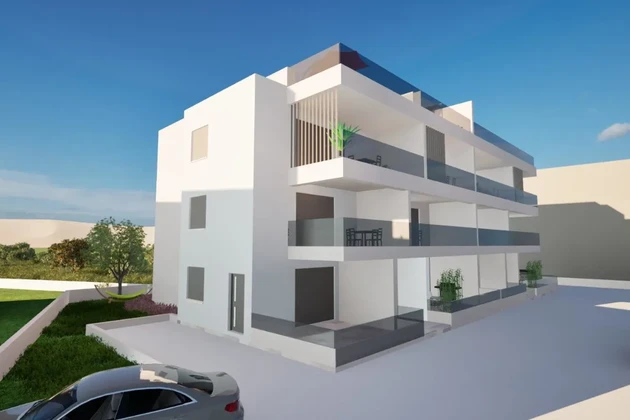 Srima, Vodice - Mieszkanie S3 z widokiem na morze, pierwszy rząd przy plaży