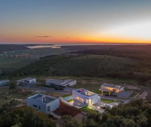 Istria, Nova Vas: Stavebný pozemok s výhľadom na more na investíciu