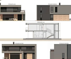 Nowoczesna willa z basenem na sprzedaż w Ližnjanie w Chorwacji