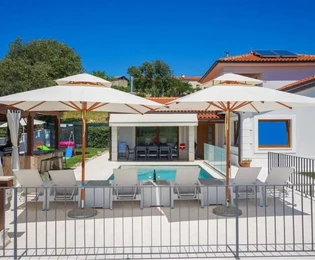 Wspaniała willa z basenem i zagospodarowanym ogrodem, Istria, Novigrad