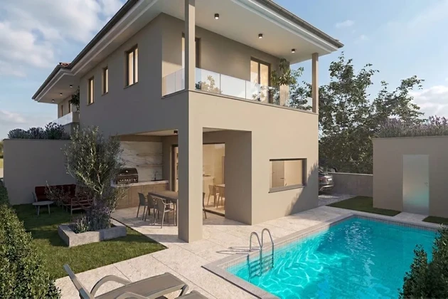 NUEVA CASA PAREADA CON PISCINA, EN UNA ZONA TRANQUILA.