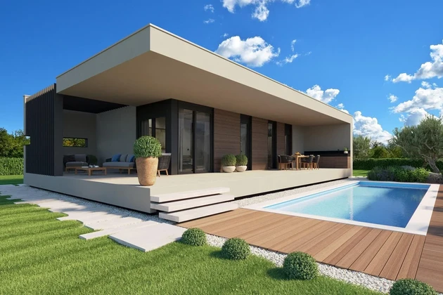 Istrie, Poreč - Maison individuelle avec piscine à vendre