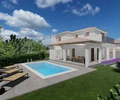 Villa moderna con piscina in una zona tranquilla, Svetvinčenat