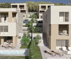 Apartamento de lujo en venta en Kostrena con vistas al mar en Croacia