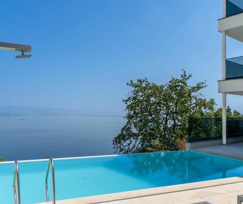 Nowoczesne apartamenty w Opatiji z basenem