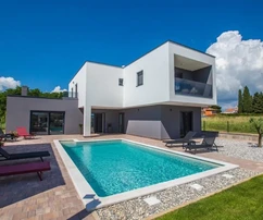 Poreč, Istrien: Exklusive, neu gebaute villa