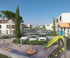 Pula, ático de tres habitaciones 111 m² con garaje en complejo residencial moderno, 2026, segundo piso