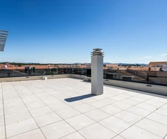 Vodice, New Construction N2 - S6, modern apartment on the second floor with a rooftop terrace, 121.38 m²