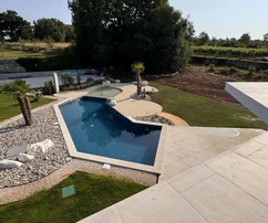 Villa de lujo con piscina y cancha deportiva en venta en Croacia