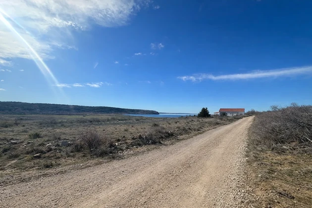Building land with panoramic sea view