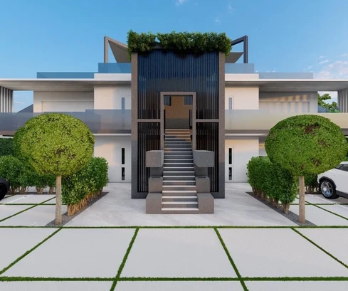 Rošini, Istria: Modern sea view apartment for sale