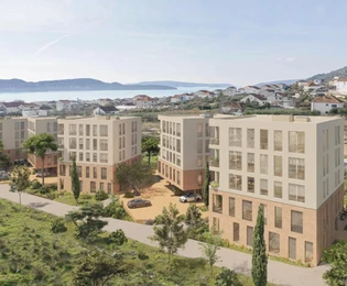 Trogir, Seget Donji, dvosoban stan na trećem katu neto korisne površine 90 m², S6, C