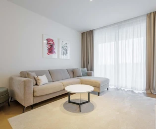 Istria, Savudrija, Petram Resort, nowoczesne jednopokojowe mieszkanie 64 m², widok na morze, 1. piętro, parking