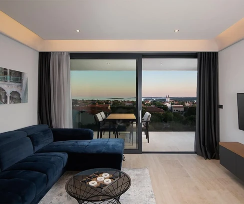 Penthouse à vendre avec vue panoramique sur Medulin en Croatie