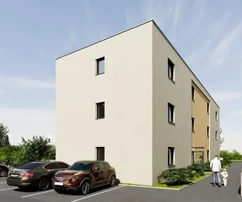 Istrie, Poreč: Moderní byt s výhledem na moře