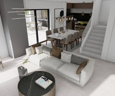 Modern villa medencével eladó Rab Barbat városrészben Horvátországban